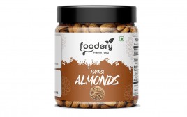 Foodery Mamra Almonds   Plastic Jar  250 grams